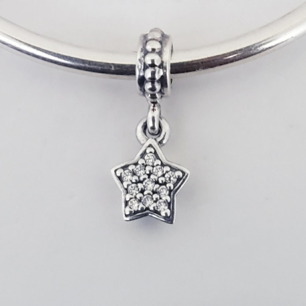 Authentic Pandora Star Dangle Charm - image 1